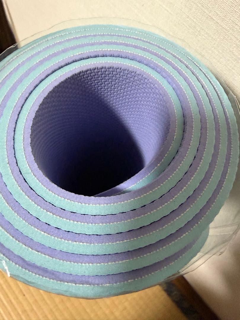 新品未使用　SUKALA リバーシブルヨガマット アクア 6mm