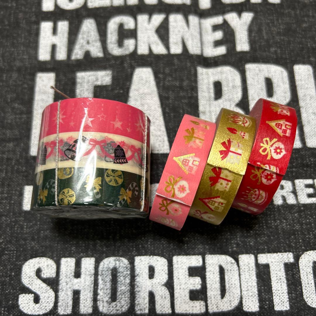 【未使用新品／レア】マークス Mark's マスキングテープ ＊ クリスマス