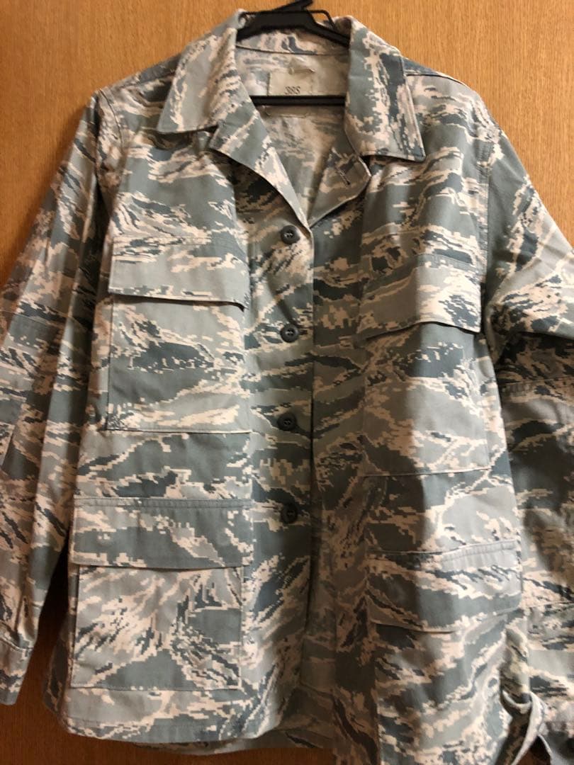 【米軍放出品】USAF米空軍 ABU迷彩服 実物 上下セット