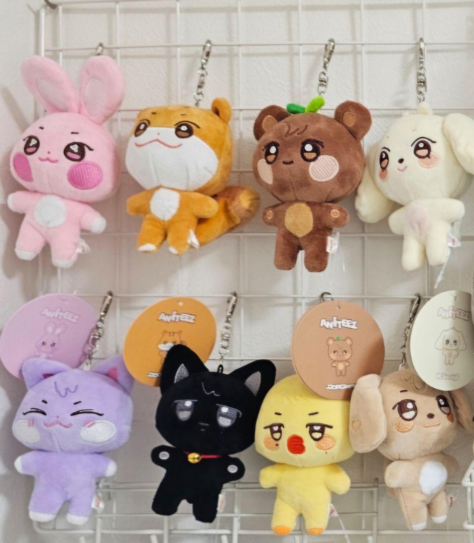 ATEEZ ANITEEZ ぬいぐるみ キーリング　8体コンプリートセット