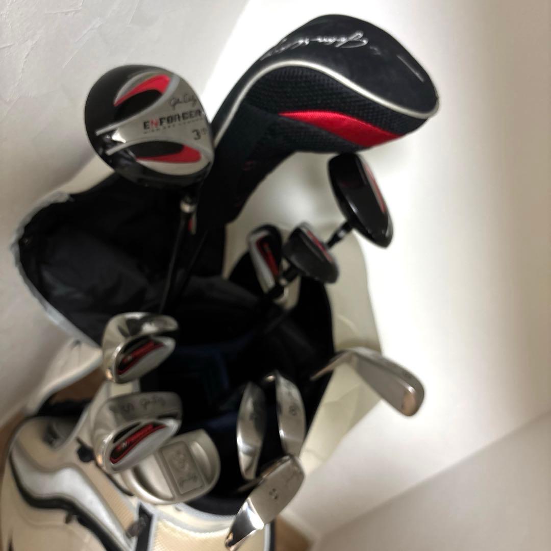 Nike キャディバッグ グレー& クラブ12本セット