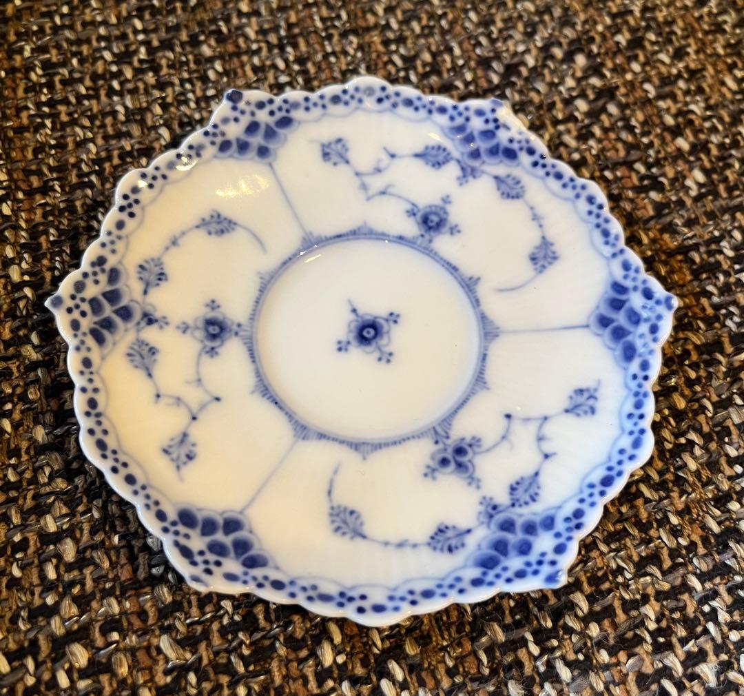 アンティーク19世紀/ロイヤルコペンハーゲン/デミタスカップ＆ソーサー