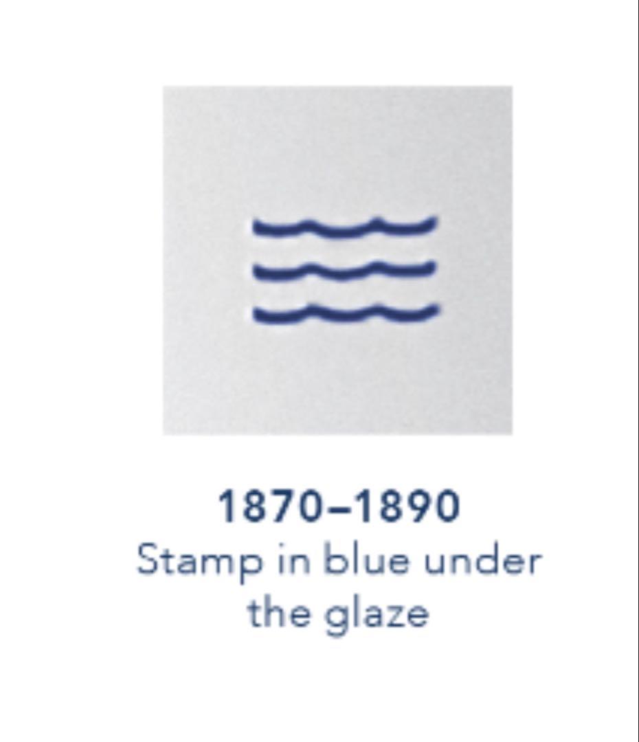 アンティーク19世紀/ロイヤルコペンハーゲン/デミタスカップ＆ソーサー