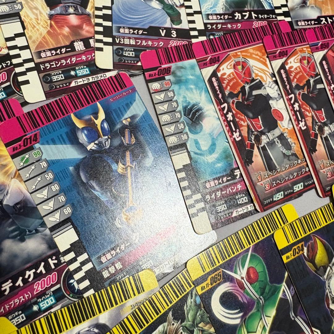 仮面ライダー カード まとめ バトル ガンバライド デカレンジャー ウエハース