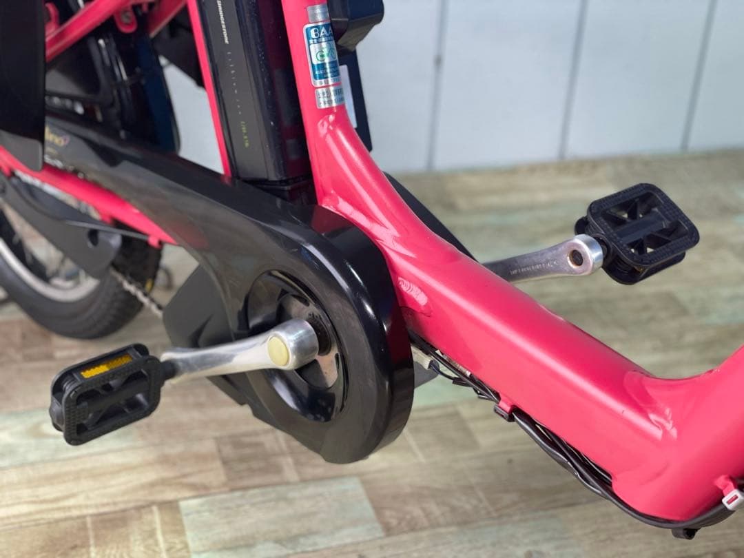 2945ブリヂストン8.7アンペア3人乗り対応子供乗せ　電動アシスト自転車