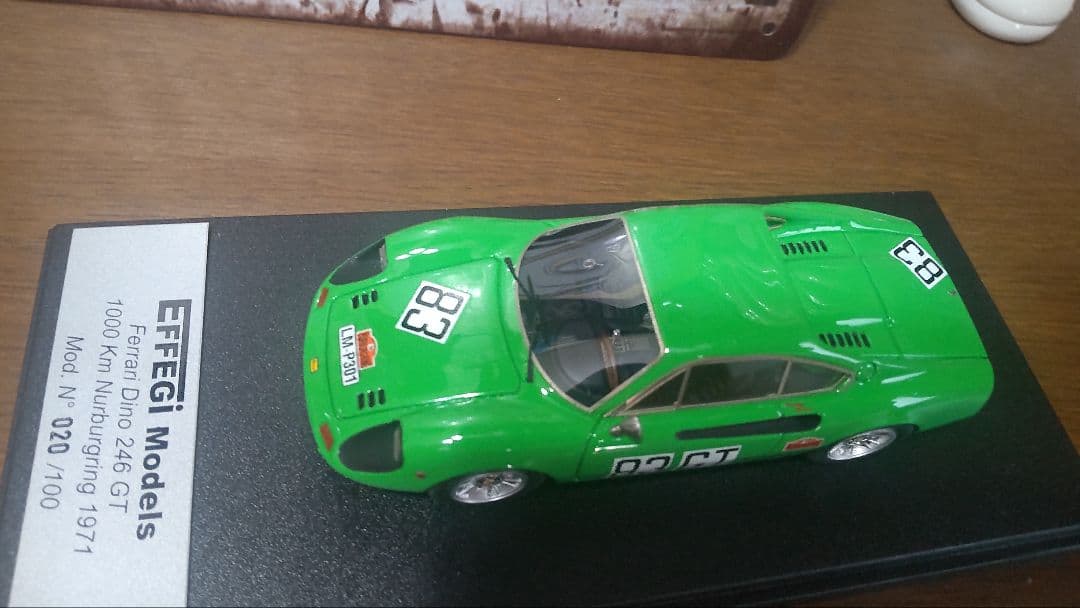 ミニカー Ferrari Dino 246 GT EFFEGi 83GT