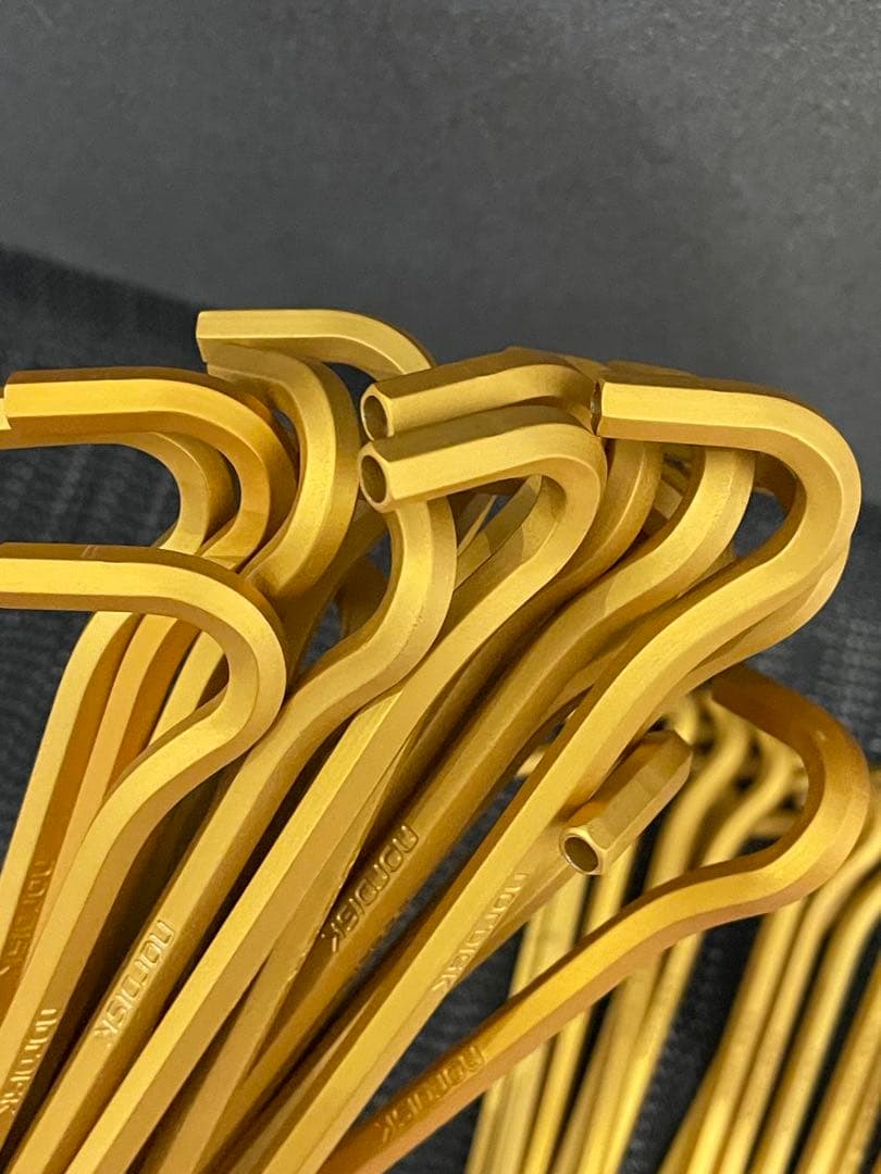 【未使用】ノルディスク(Nordisk) ペグ 43本セット