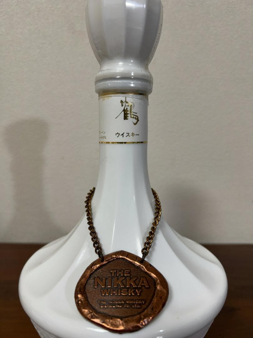 ［新品未開封］NIKKA WHISKY TSURU 陶器ボトル