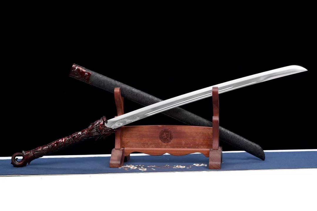 蒼龍怒 模造刀 鑑賞用 武具 舞踊刀 古兵器