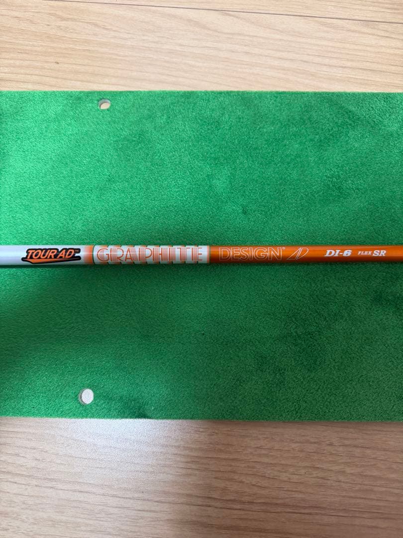 (ドライバー用)ツアーAD DI-6 SRシャフト　テーラーメイドスリーブ