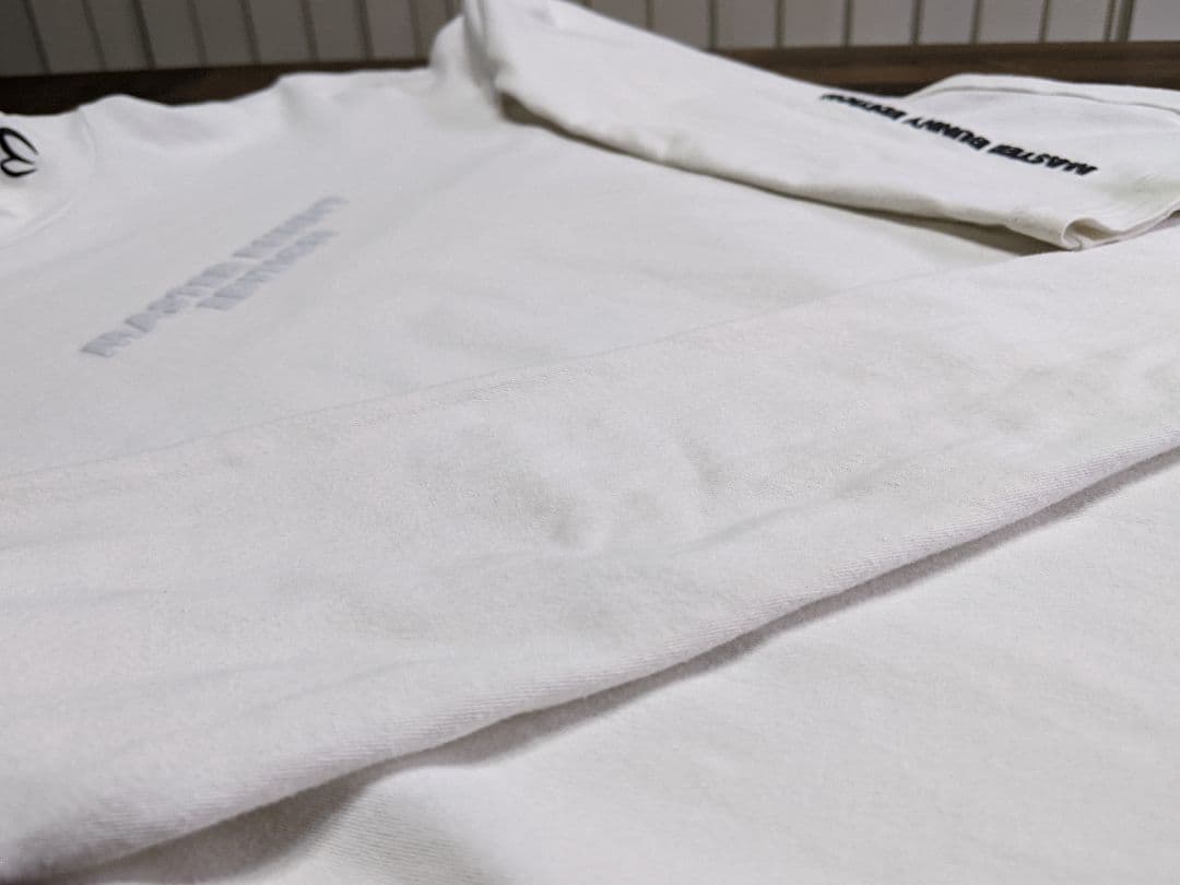 パーリーゲイツ　マスターバニー　モックネック　ゴルフ　ウエア　白　長袖　アンダー