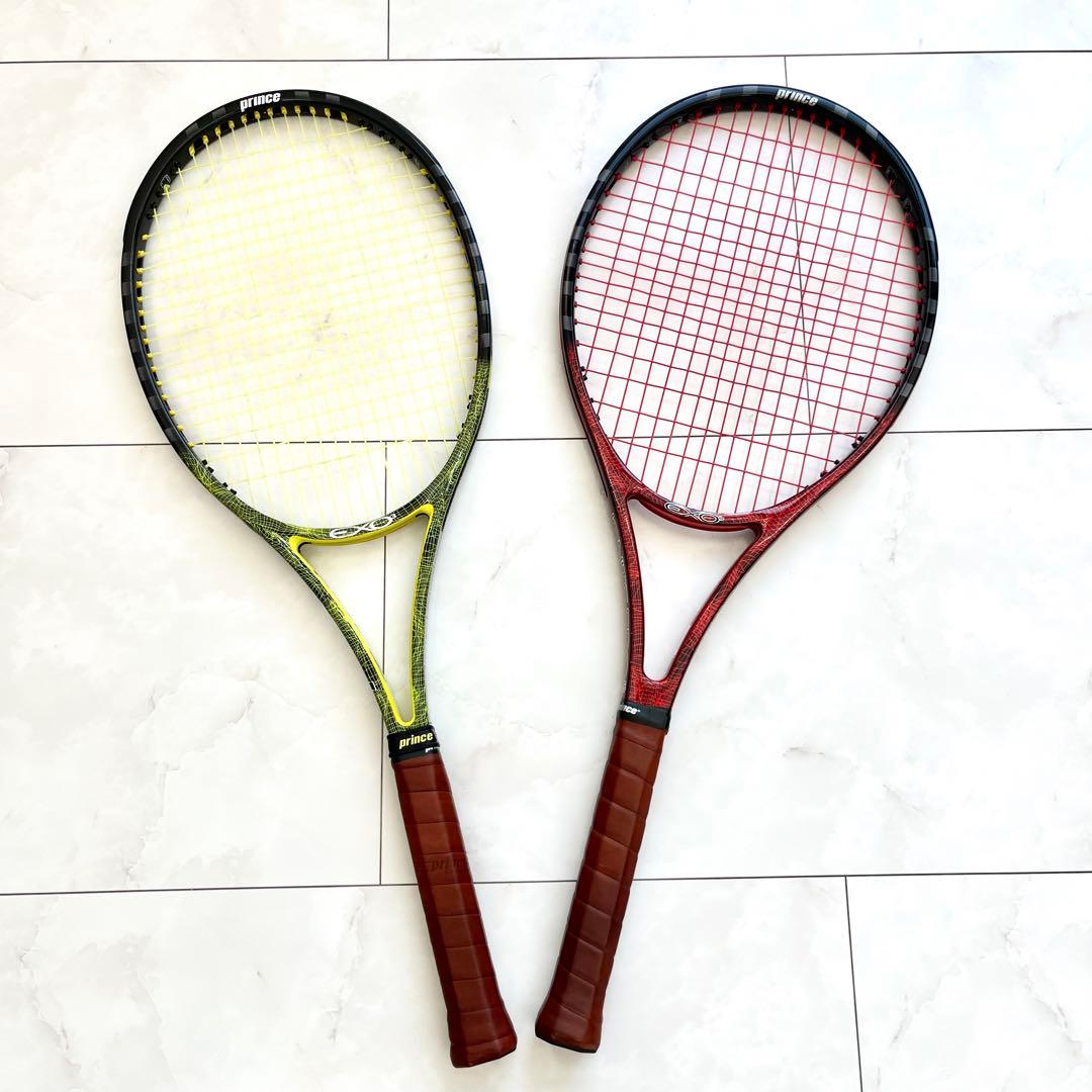 【美品】 Prince テニスラケット 2本セット