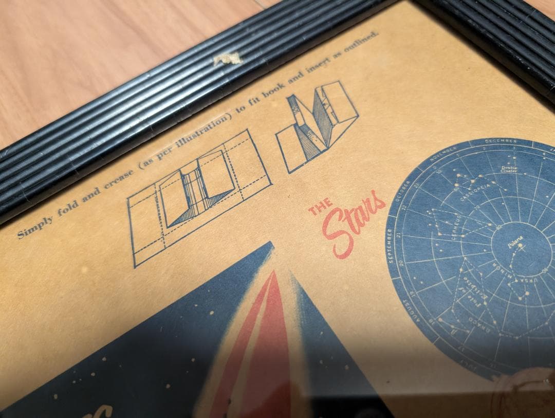 1940年代.ヴィンテージ コカ・コーラ広告 印刷物.当時フレーム