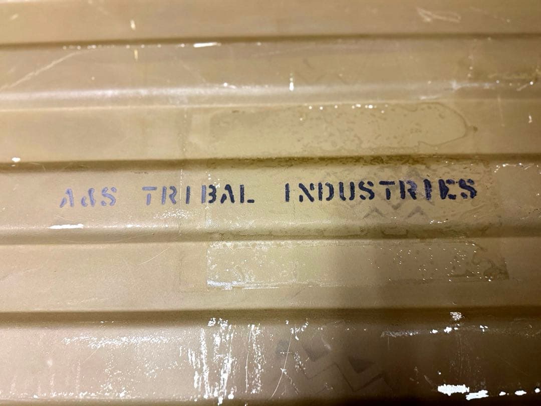 レアお宝品！Vintag！ミリタリー コンテナ 米軍 USA 弾薬庫　収納箱②