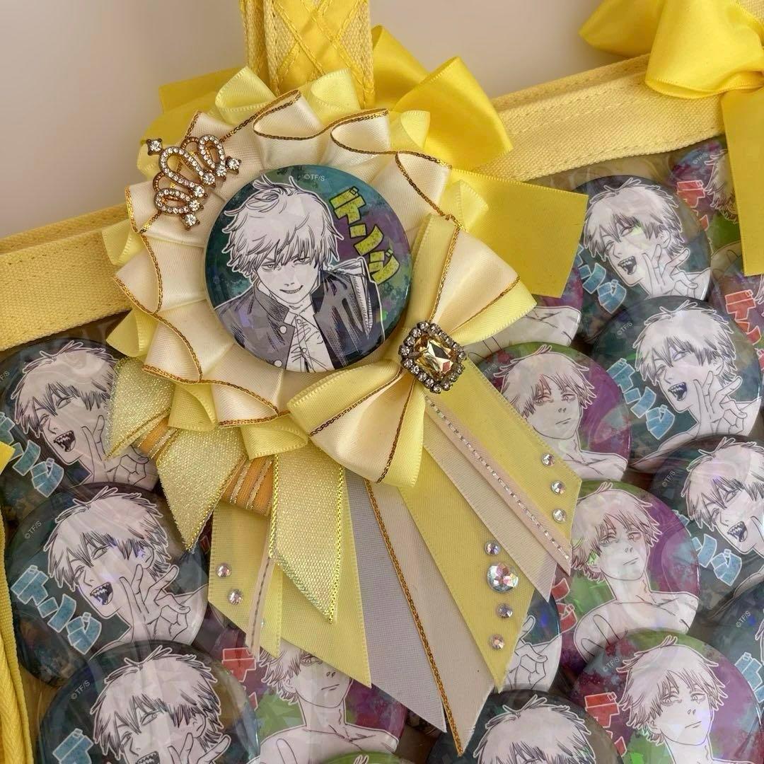 チェンソーマン デンジ 缶バッジまとめ売り 64個 A3痛バ ロゼット缶付