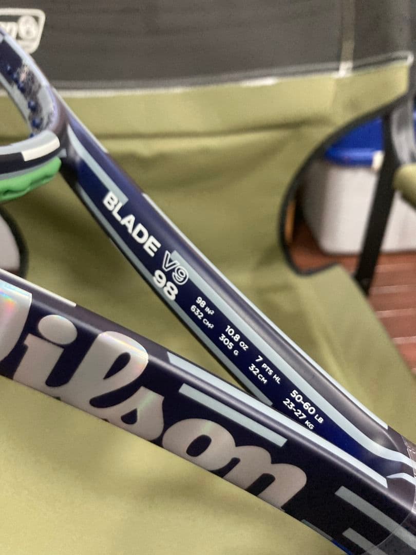 【新品未使用！】Wilson BLADEV9 98 US OPEN MODEL