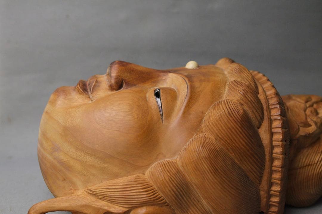 前島秀章 木彫 菩薩　 日本美術 仏像 仏教美術