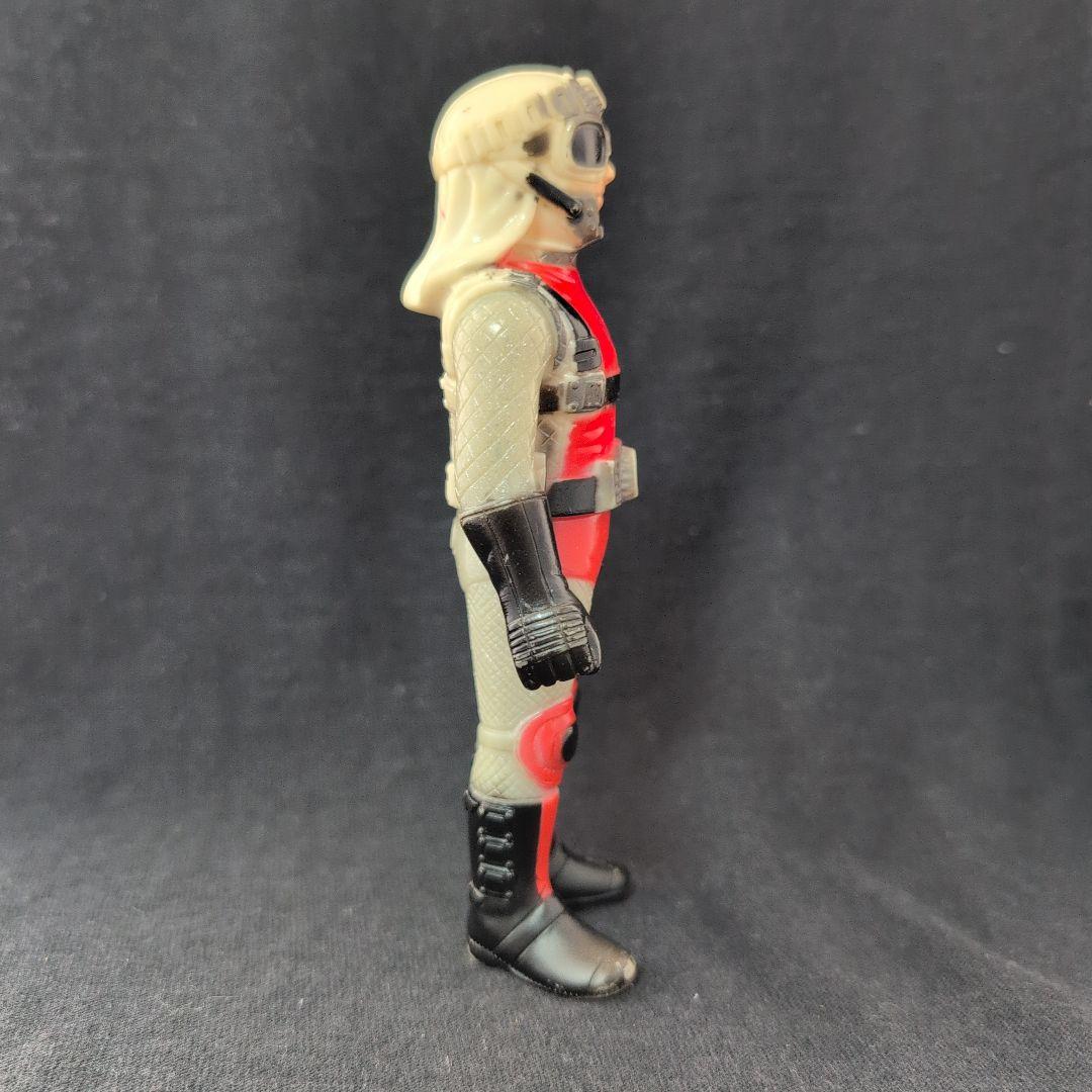 昭和レトロ　当時物　銀河大戦　リュウ　ハヤト　ソフビ　ジャンク品