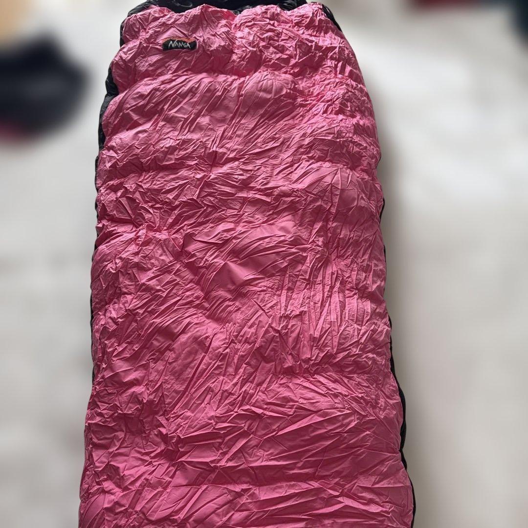 NANGA オーロラライト900SPDX 特注左ファスナー 厳冬期最高峰シュラフ