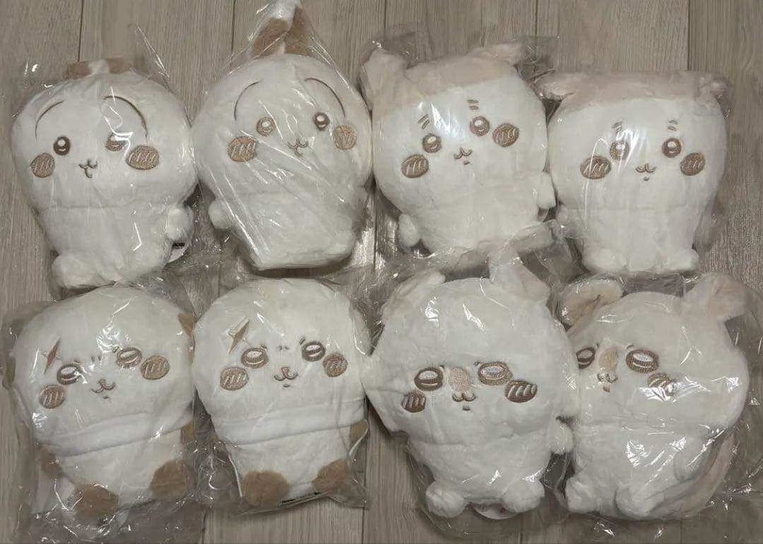 新品未開封　古本屋　モモンガ　うさぎ　ラッコ　ぬいぱれっと　ぬいぐるみ　2セット