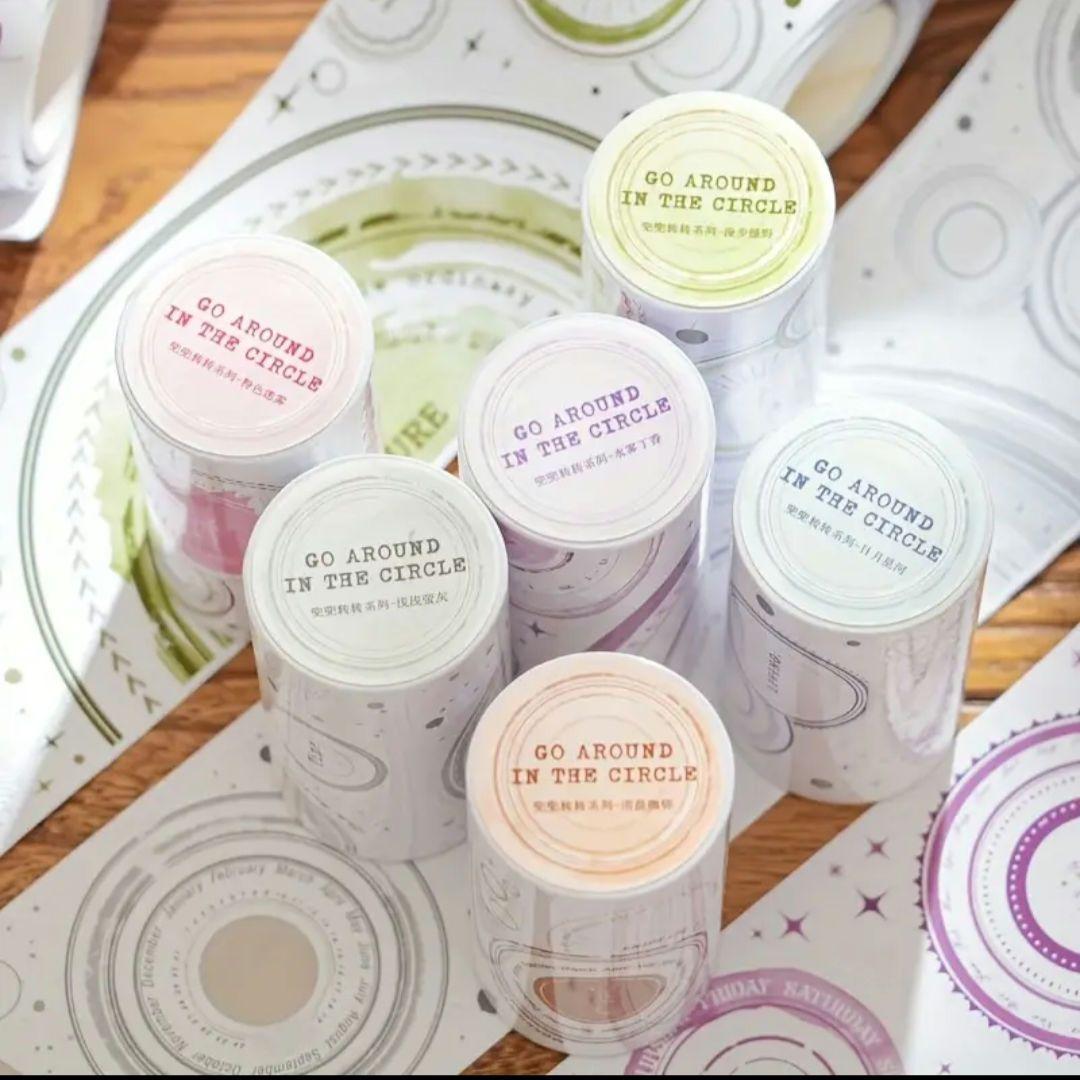 コラージュ　PETテープ　テープシール10種類