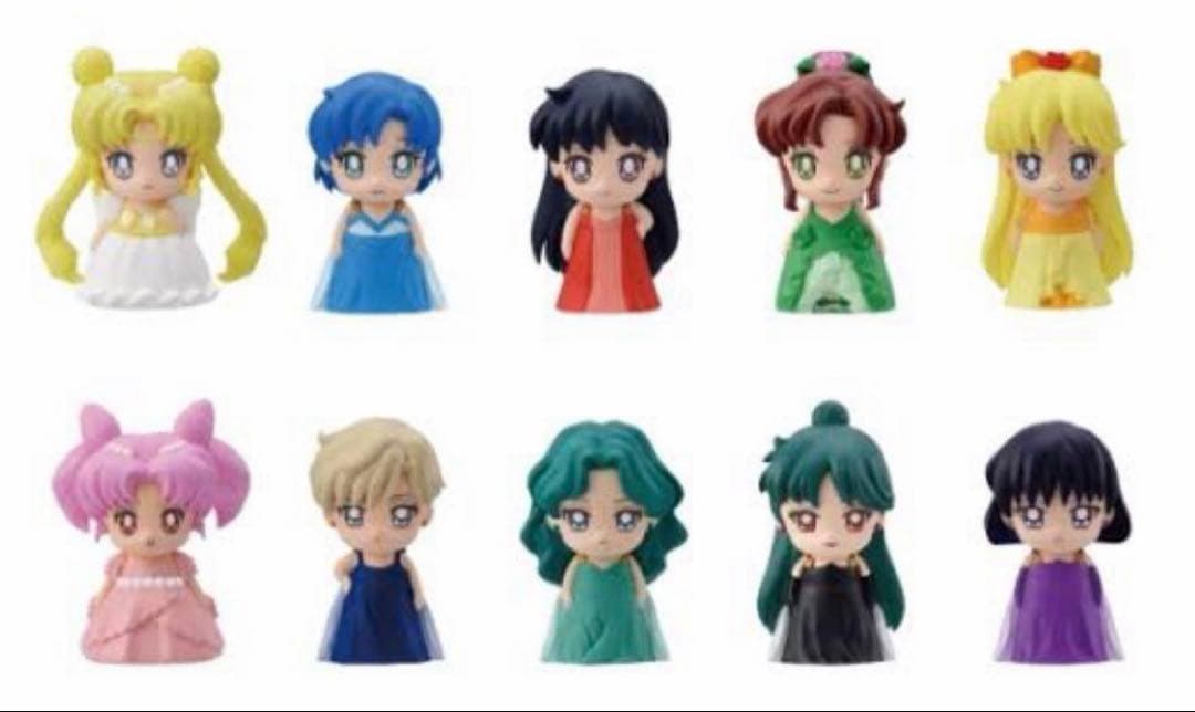 6011 セーラームーン　コスモス　ソフビ　パペットマスコット　指人形　全種類