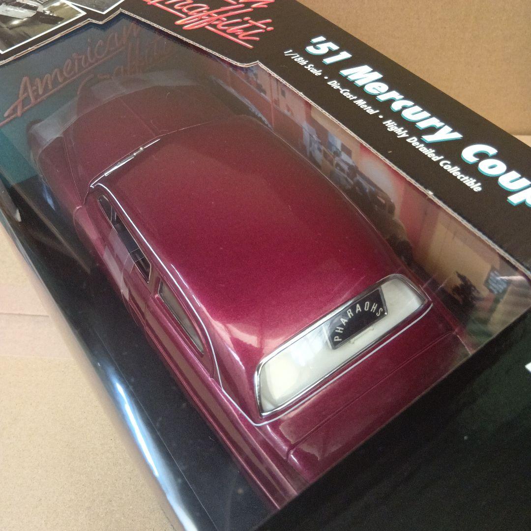 【絶版 限定】Ertl 1/18 '51 Mercury Coupe ミニカー
