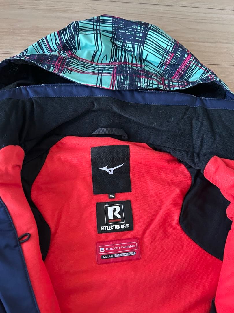 値下げ【超美品】ミズノ スキーウェア デモチーム 上下セット