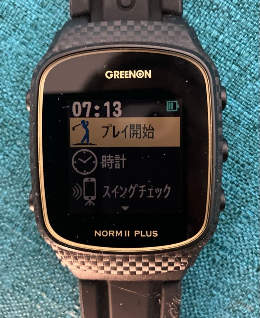 GREENON ゴルフウォッチ　NORM Ⅱ PLUS G020