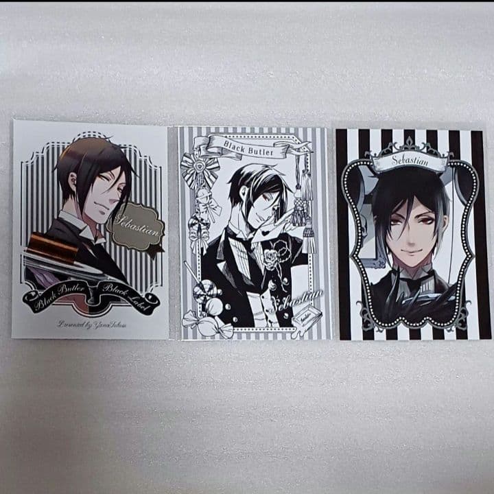 セバスチャン　特典　ブロマイド　black label　黒執事　2018