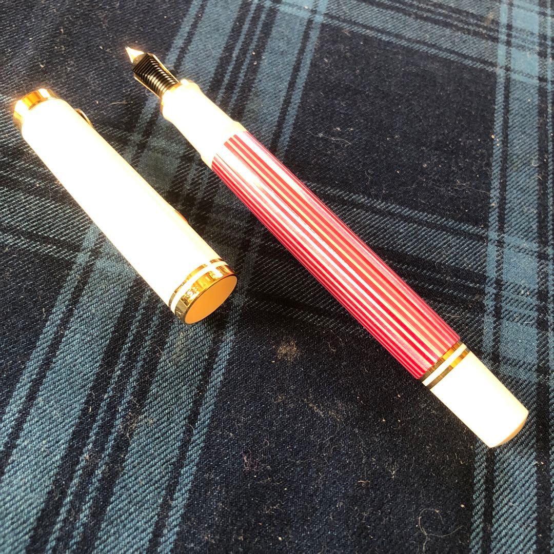 ペリカン 特別生産品 スーベレーンM600 ピンク Fニブ　細字