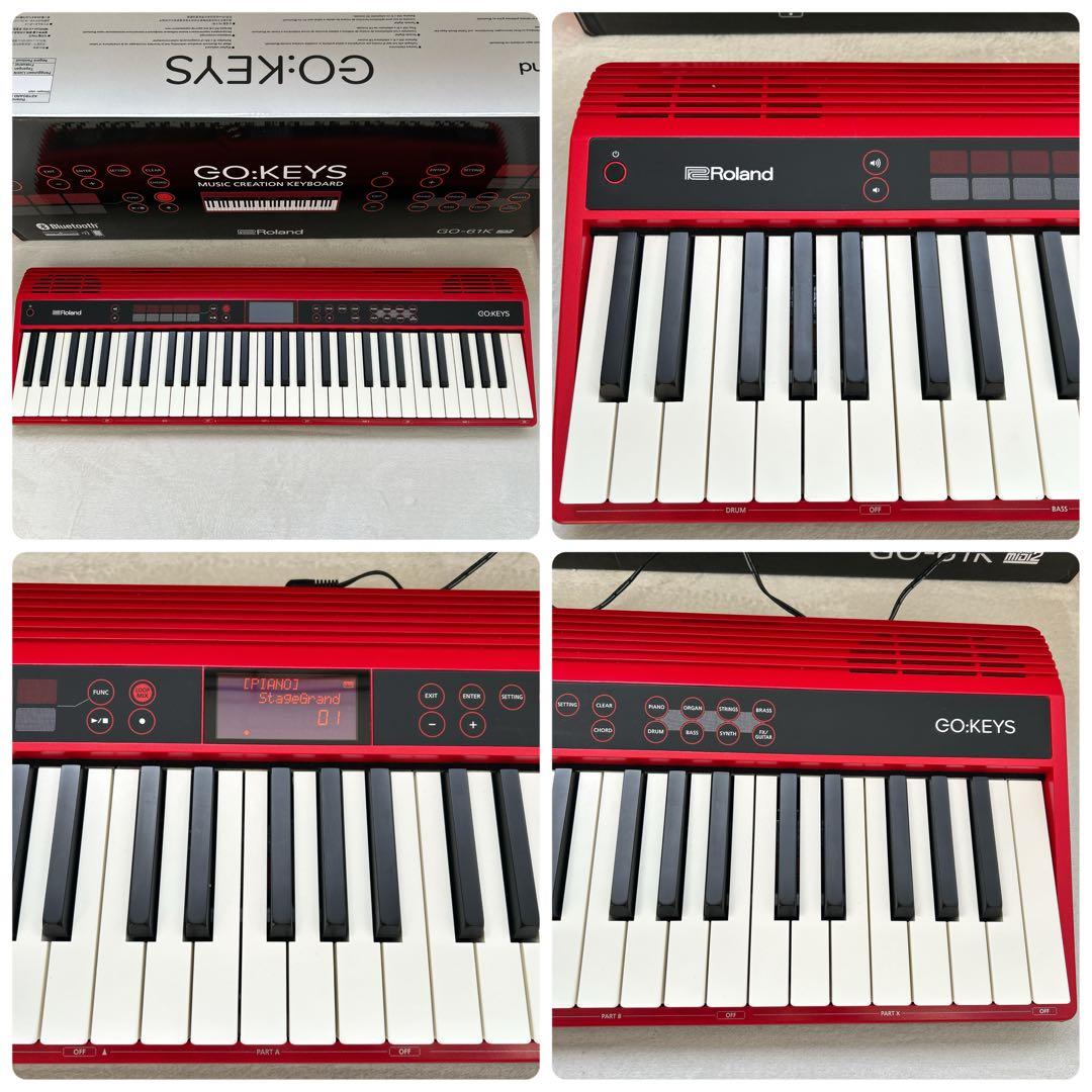 Roland GO:KEYS GO-61K キーボード ローランド 箱・ケース付
