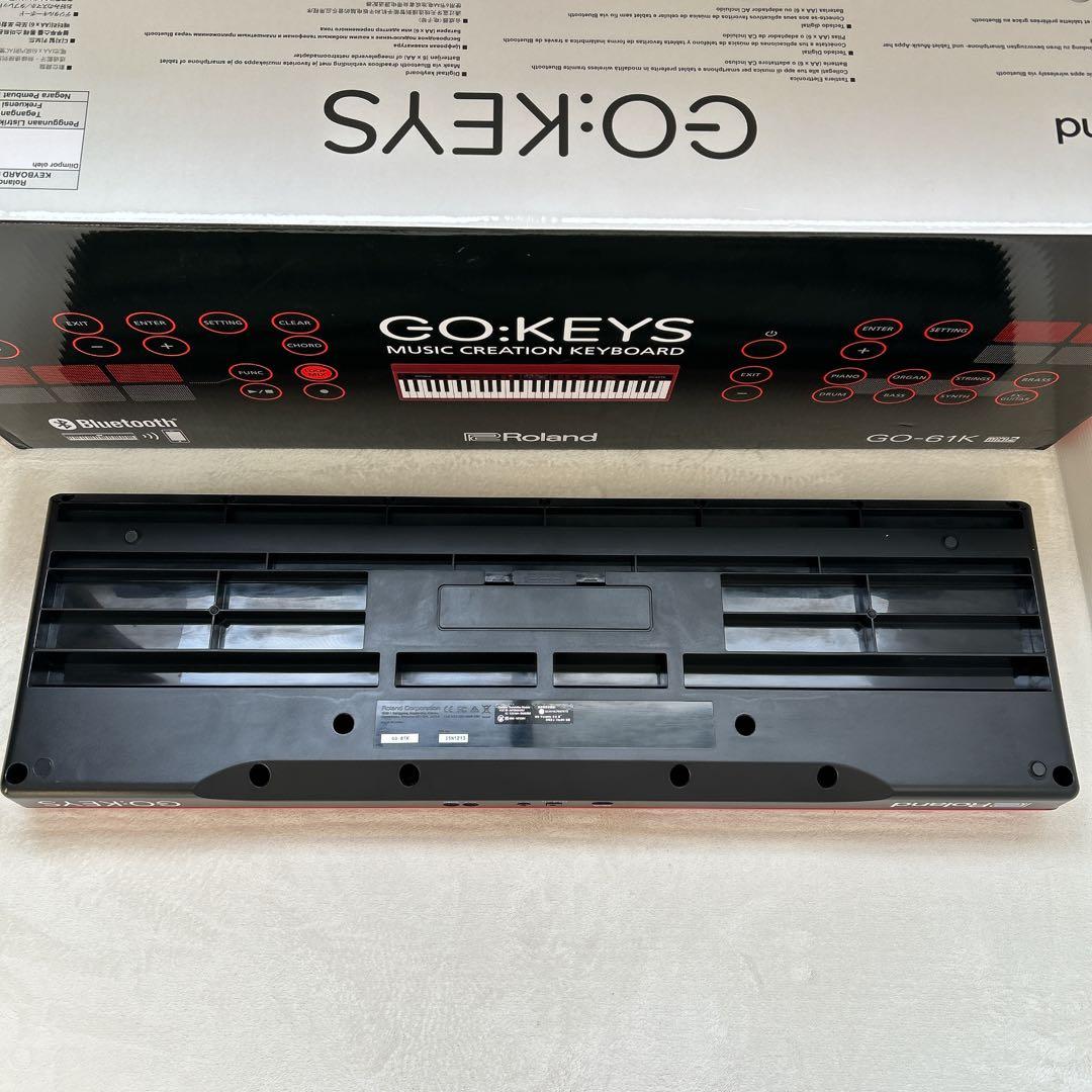 Roland GO:KEYS GO-61K キーボード ローランド 箱・ケース付
