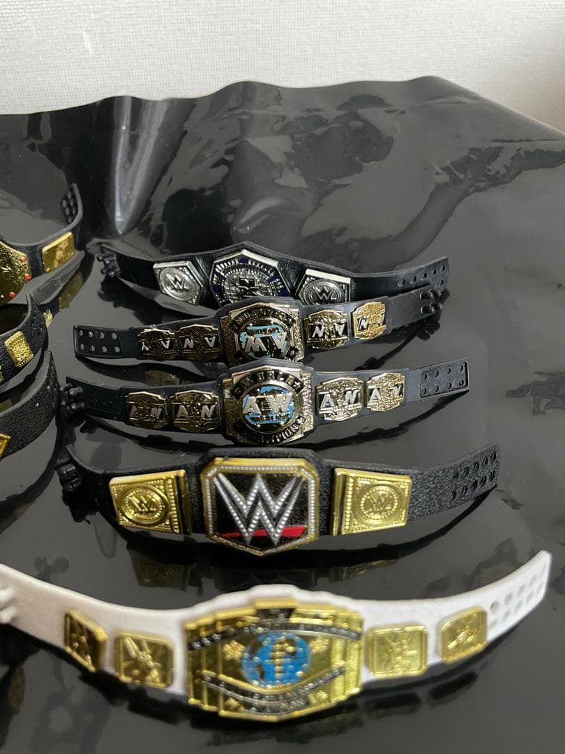 WWE フィギュア用　ベルトセット