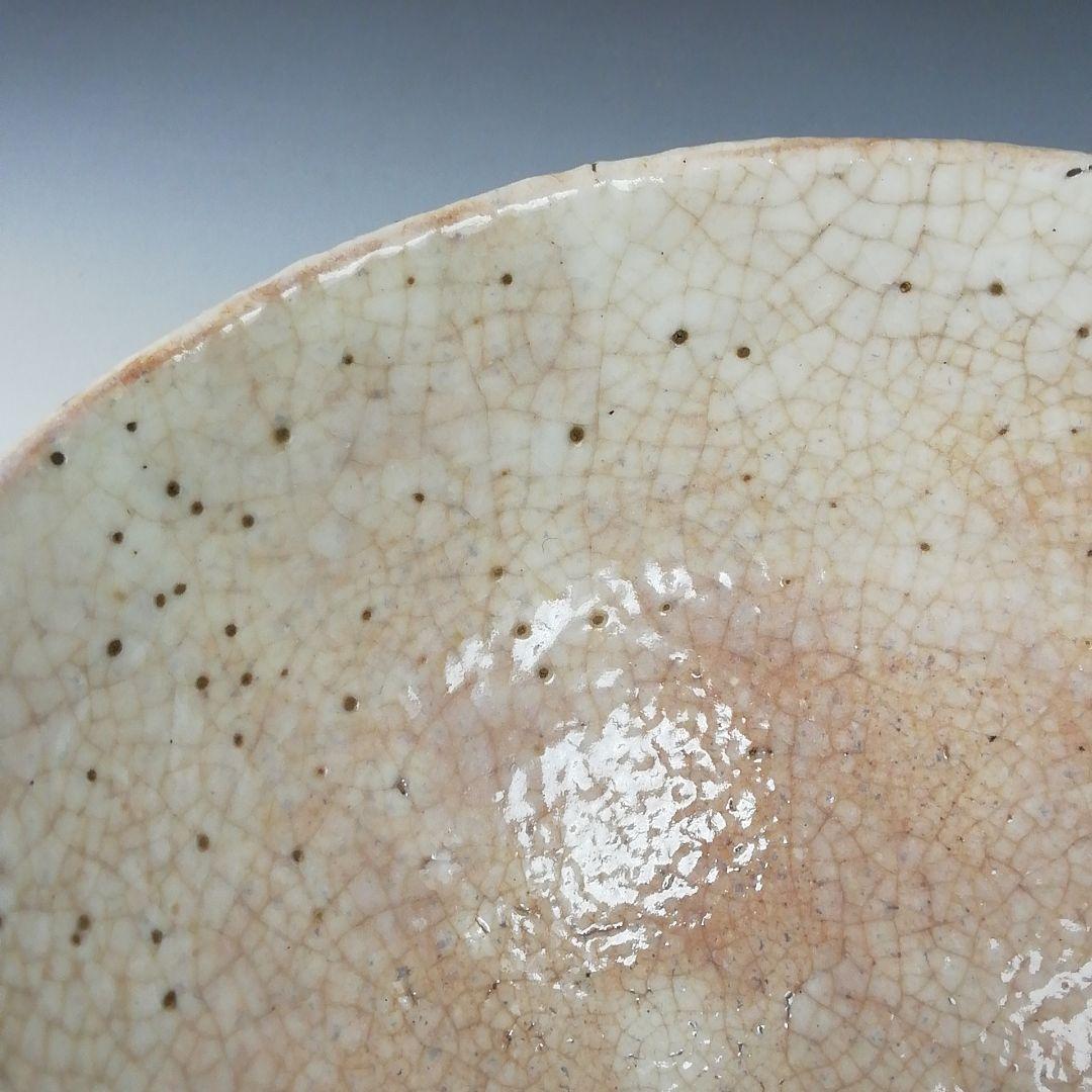 Ｔ８２７　茶碗　『萩茶碗』『天鵬山　廣瀬淡雅 造』　共箱　抹茶碗　茶道具