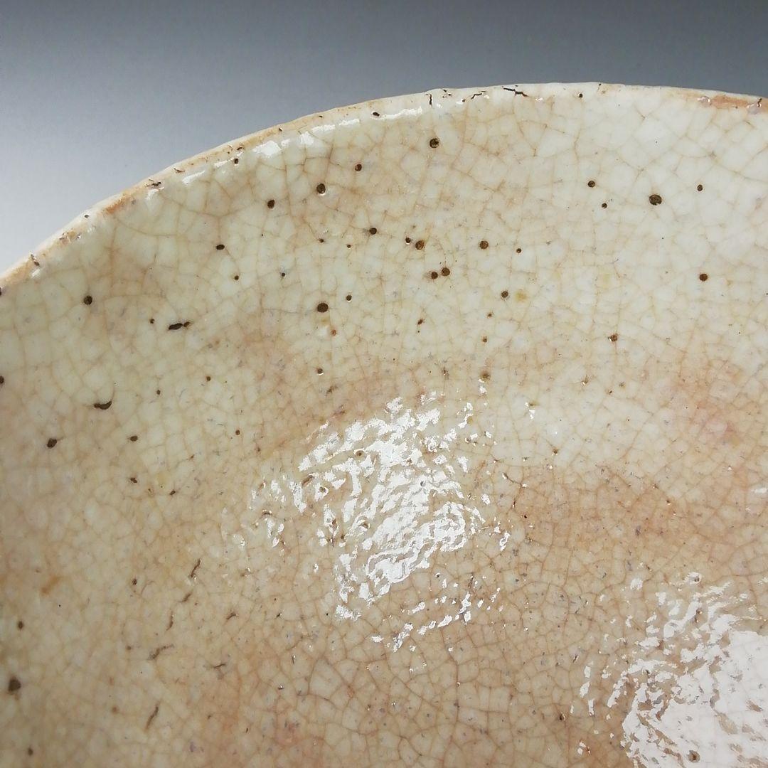 Ｔ８２７　茶碗　『萩茶碗』『天鵬山　廣瀬淡雅 造』　共箱　抹茶碗　茶道具