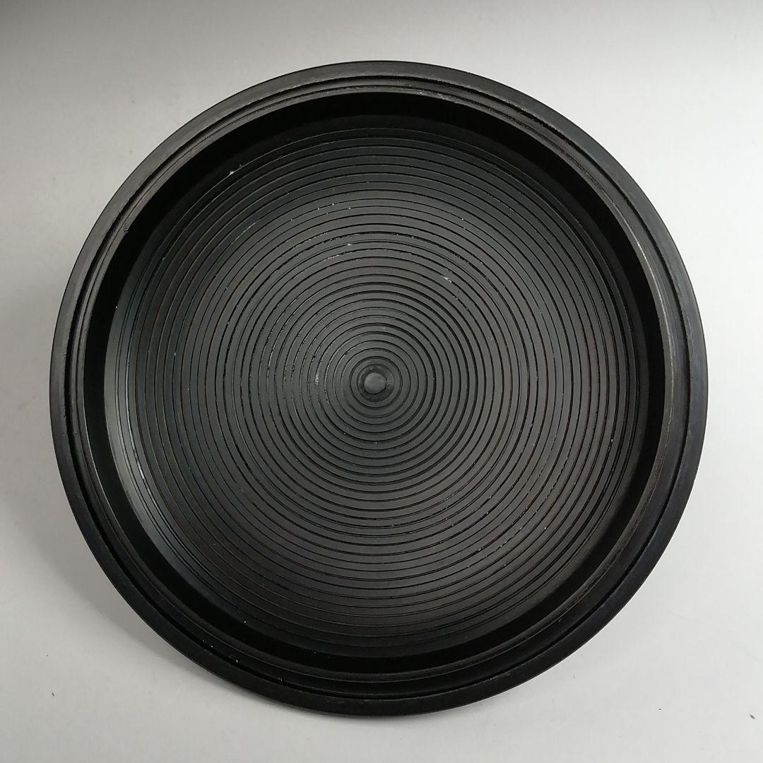 Ｗ１３１　茶釜　『利休好　阿弥陀堂釜』『釜師　菊池政光』『鉄釜』　共箱　茶道具