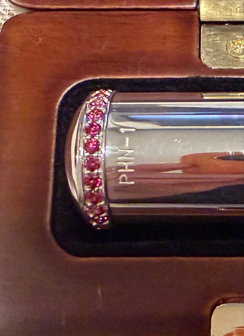 パール　フルート　頭部管　PHN-1 ヘビー　美品　スワロフスキー　ケース付き