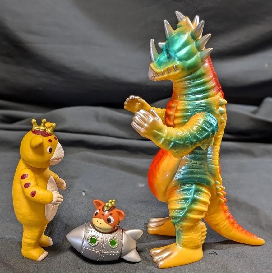 イモラ＆ブースカ「快獣ブースカ」登場怪獣（怪獣郷・イヌクマ他）ソフビフィギュア