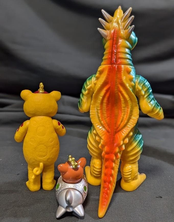 イモラ＆ブースカ「快獣ブースカ」登場怪獣（怪獣郷・イヌクマ他）ソフビフィギュア