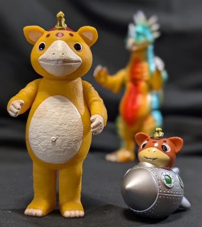 イモラ＆ブースカ「快獣ブースカ」登場怪獣（怪獣郷・イヌクマ他）ソフビフィギュア