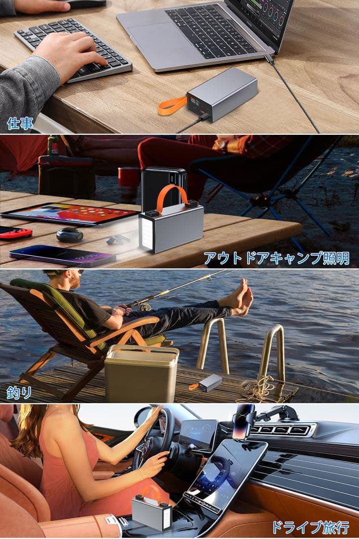 モバイルバッテリー 大容量 86000mAh 高出力 PD3.1 140W