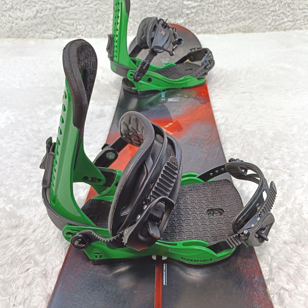 BURTON CUSTOM X 158 × UNION superforce M