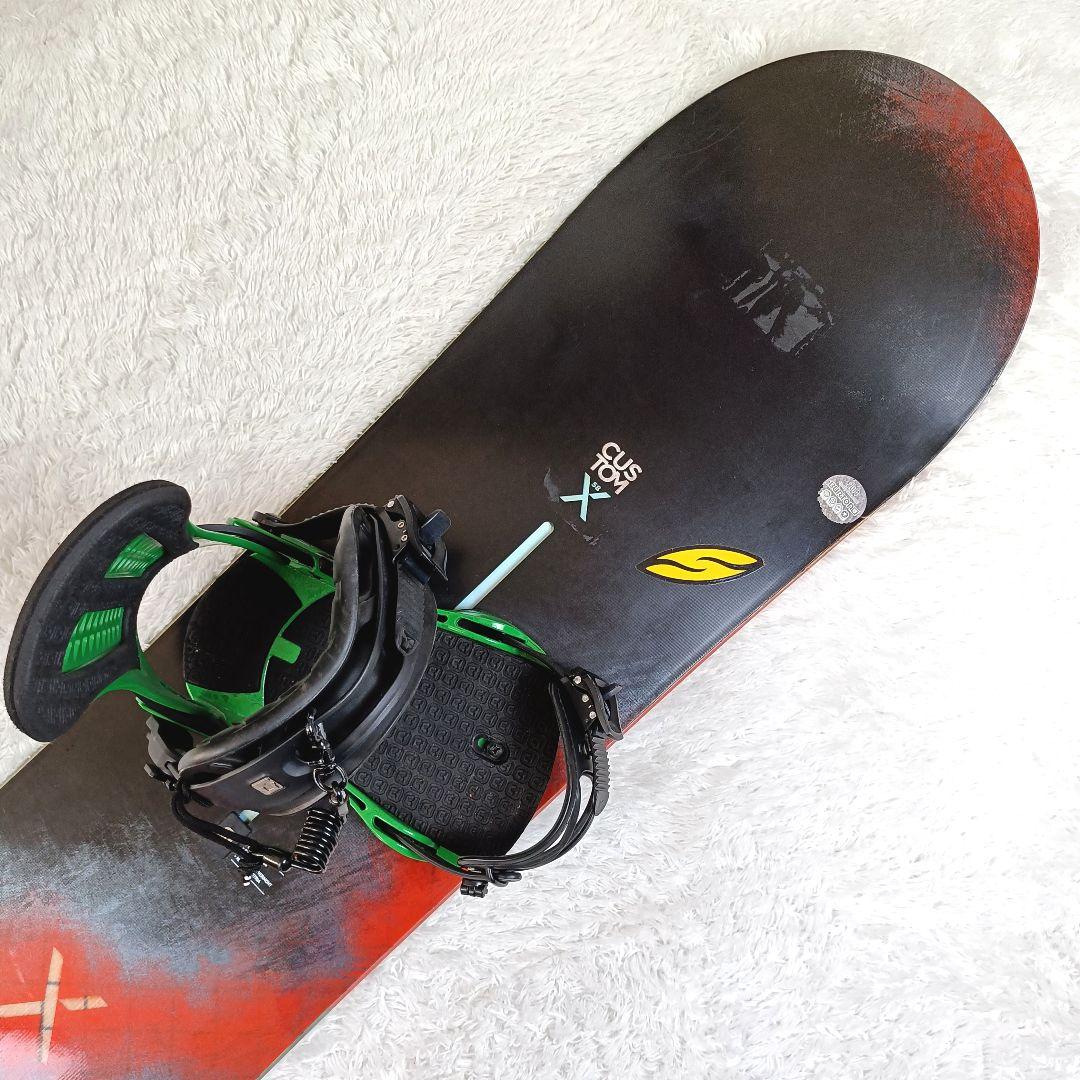 BURTON CUSTOM X 158 × UNION superforce M