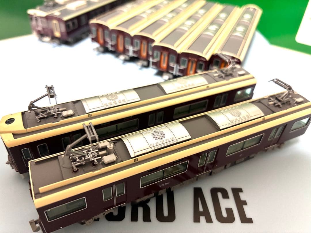 月*蔵様 加工品 マイクロエース阪急9000系 9008F