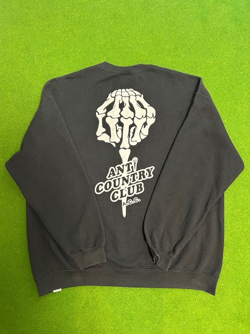 〈希少〉アンタイカントリークラブトウキョウ　スウェット　ブラックXL