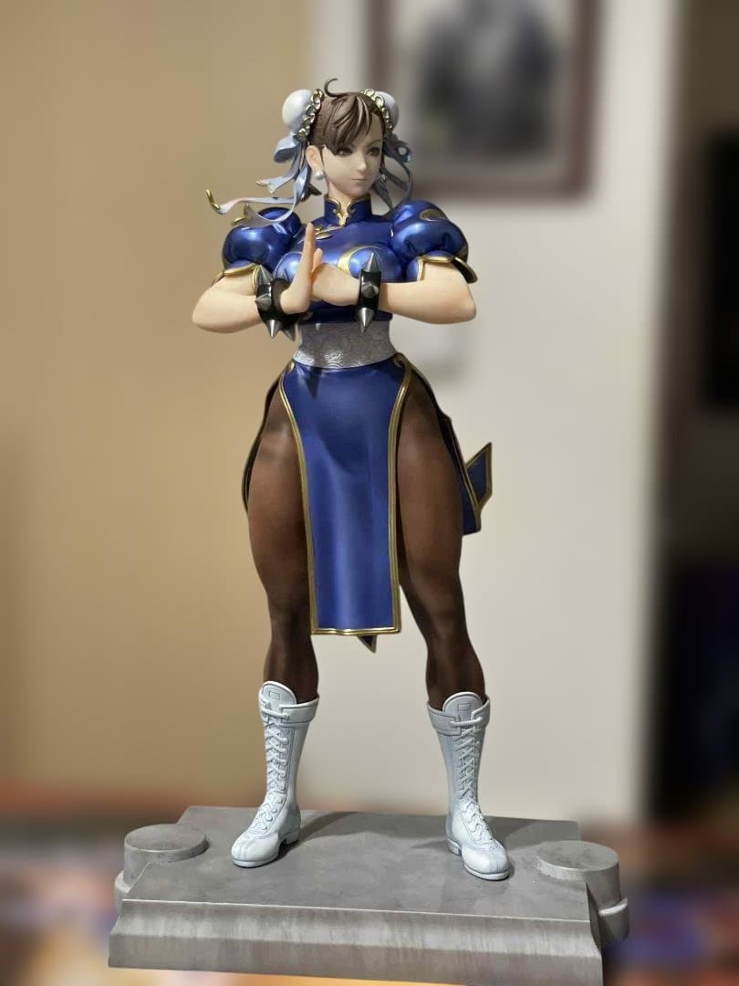 ち*ー様 【中古品品】春麗 フィギュア 〜Standby〜