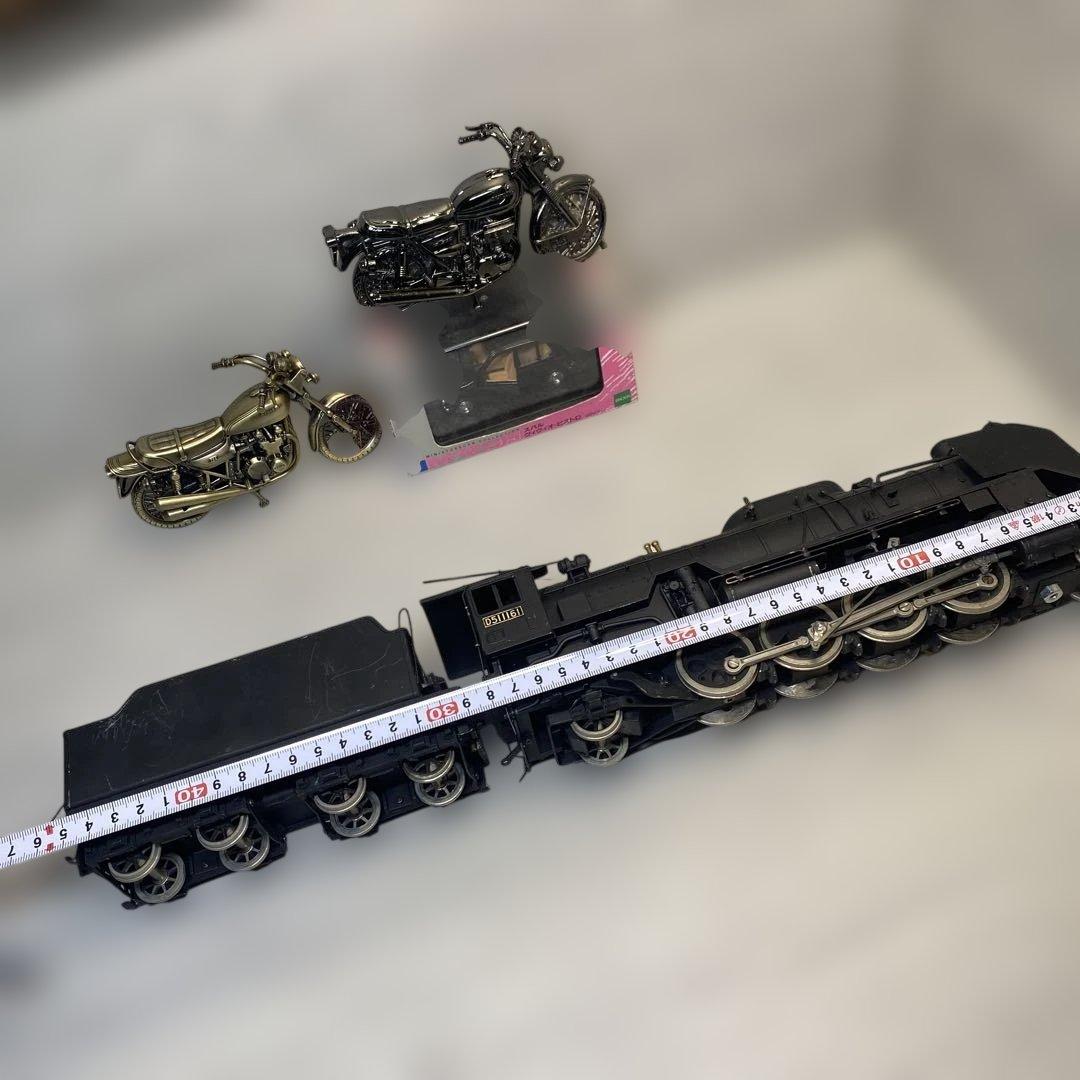D511161 蒸気機関車 金属製 黒