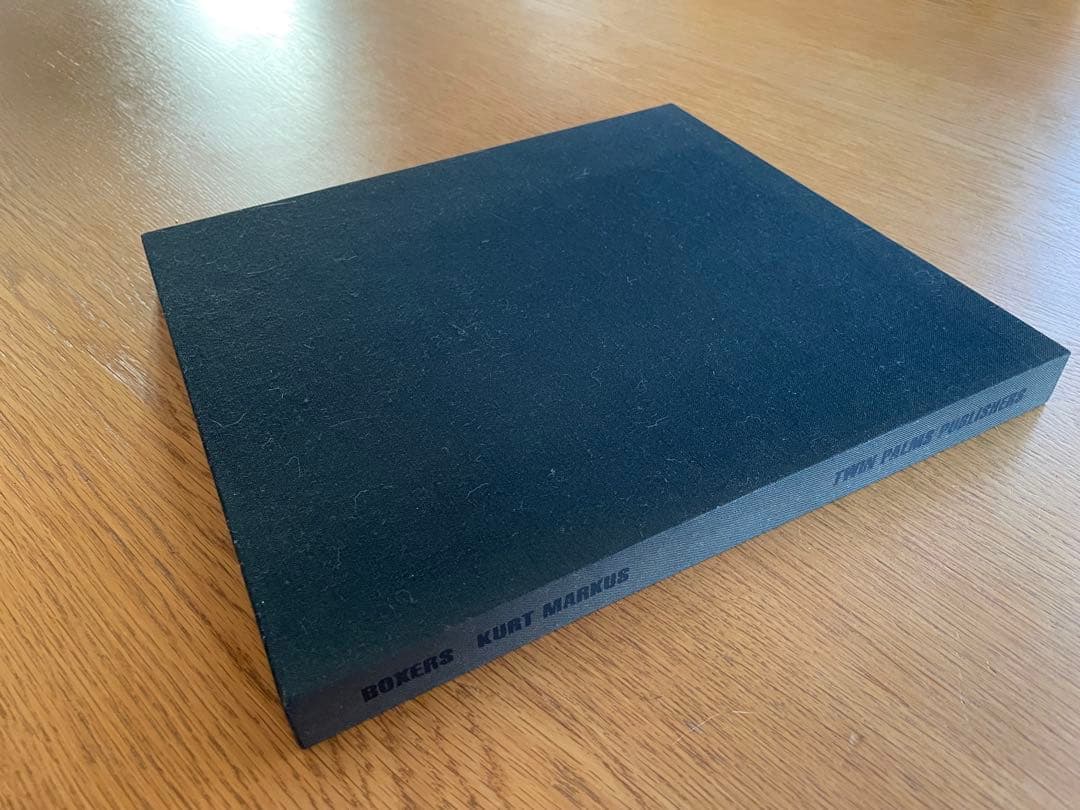  MARKUS 「BOXERS」 サイン入、布張り装丁150部限定本