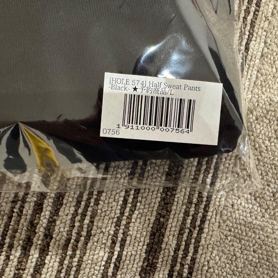 Golfickers Half Sweat ブラック Lサイズ